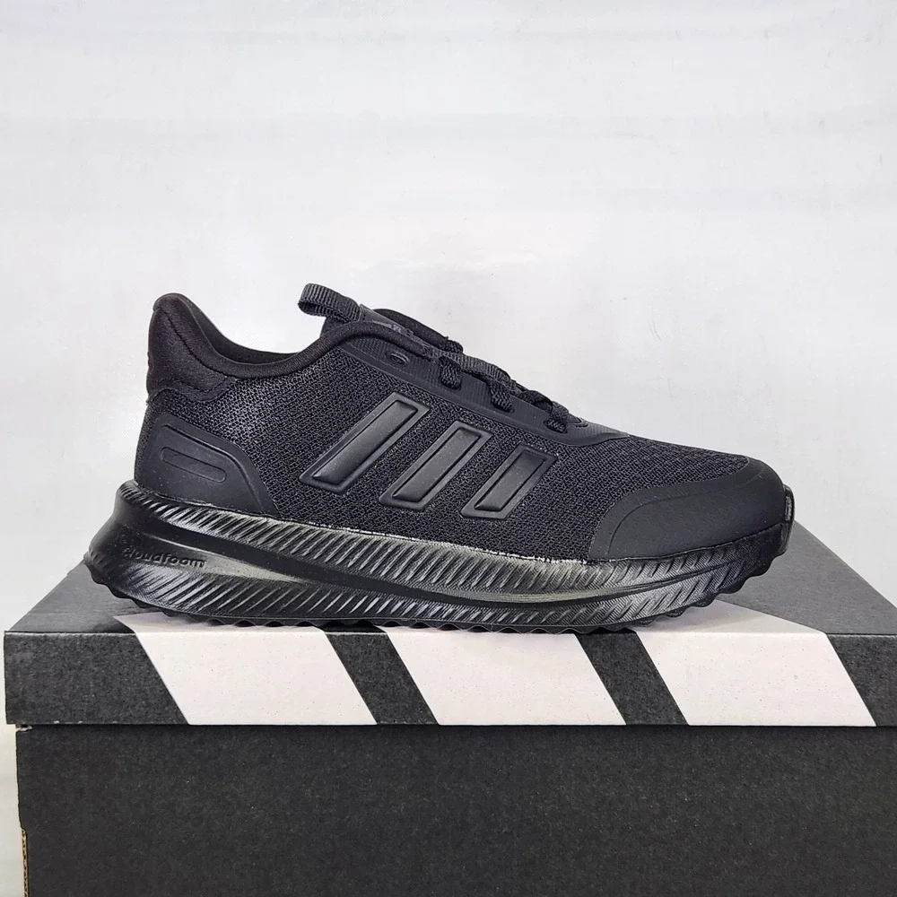Adidas X_PLRPATH K Kids Running Shoes Triple Black ID0254 Size 1.5Y